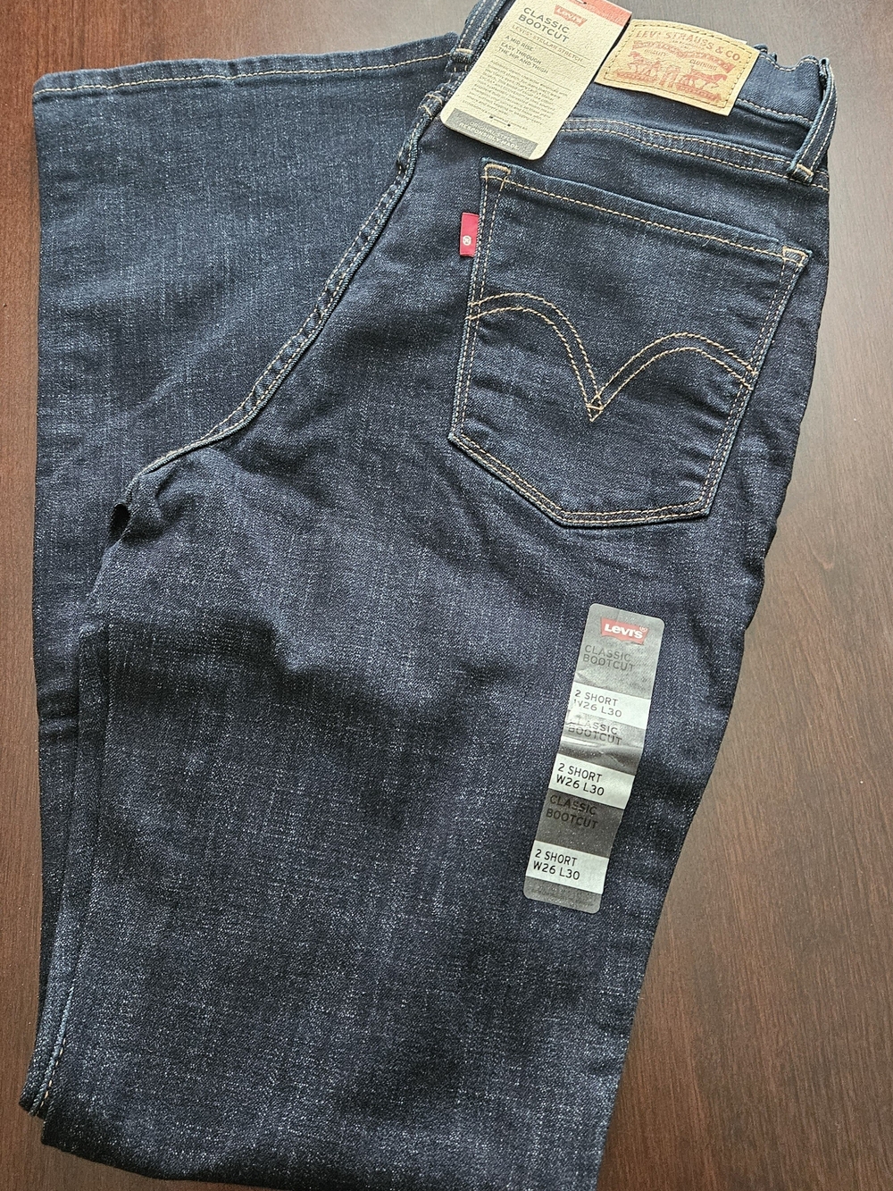 Levi's Women's Dark Blue Bootcut Jeans